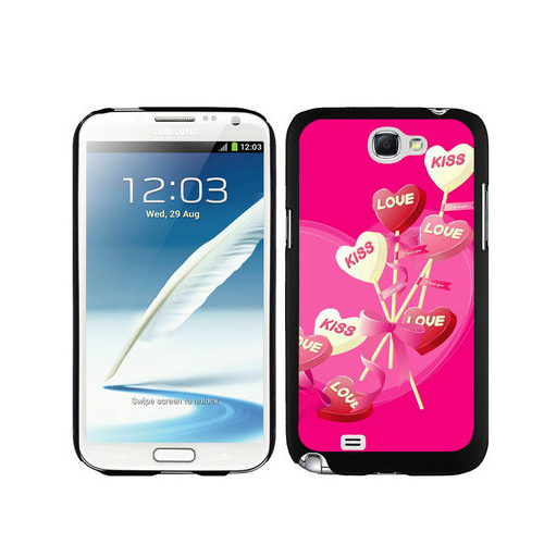 Valentine Sweet Kiss Samsung Galaxy Note 2 Cases DVG